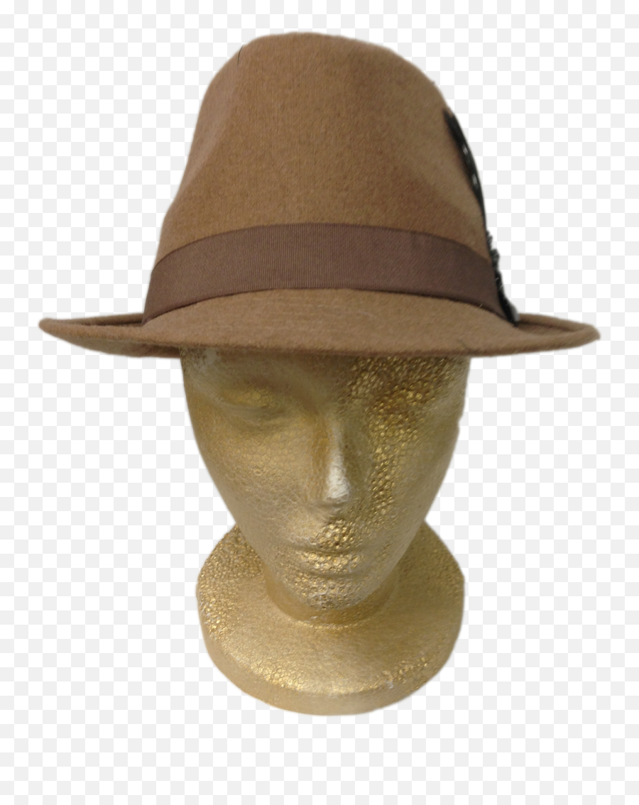 Frankie Fedora - Bronze Png,Gangster Hat Png