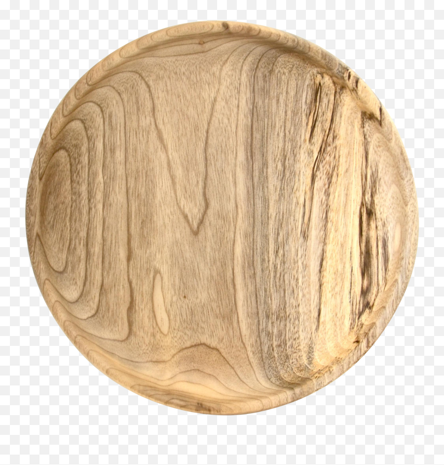 Round Hand Turned Myrtle Wood Tray - Round Wood Texture Png,Grain Texture Png