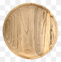 Round Hand Turned Myrtle Wood Tray - Round Wood Texture Png,Grain Texture Png