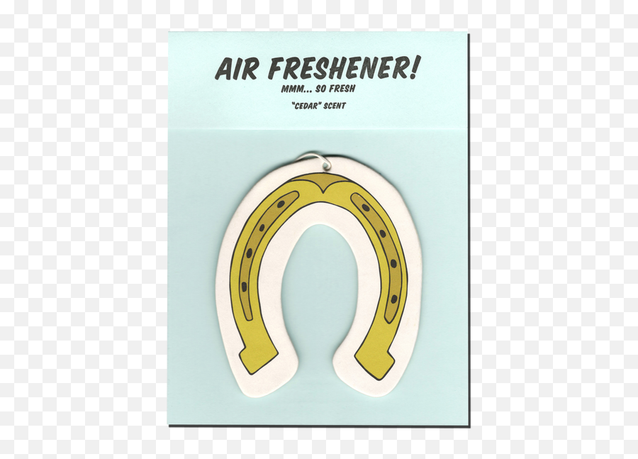Horseshoe Air Freshener - Banana Png,Horseshoe Transparent