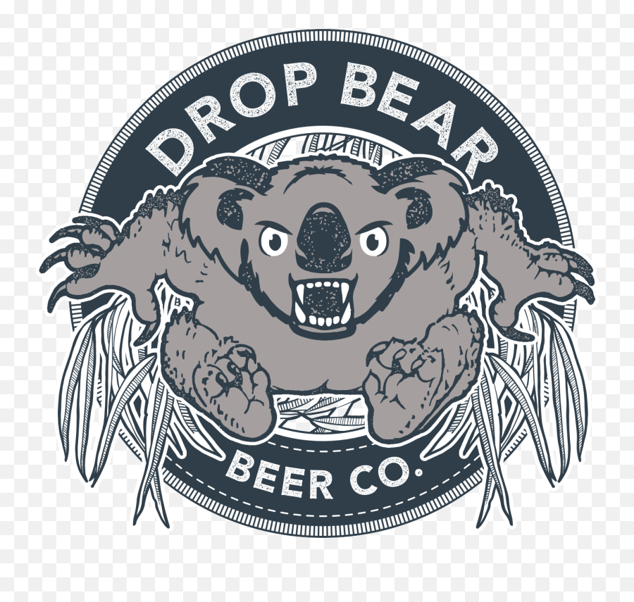 Drop Bear Beer Co - Drop Bear Beer Co Logo Png,Drop Dead Logos