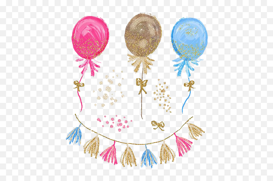 Balloons Party Tassels Clipart Png Tassel - free transparent png
