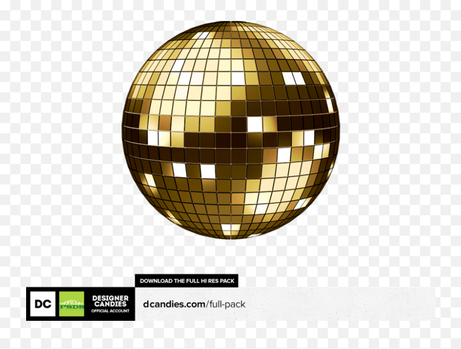 Free 3d Disco Ball Render - Disco Ball Dorée Png,Gold Disco Ball Png