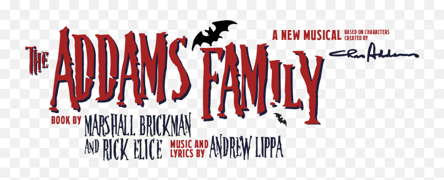 The Addams Family - Old Png,Addams Family Musical Logo