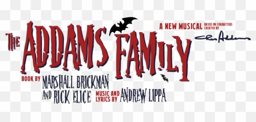 The Addams Family - Old Png,Addams Family Musical Logo