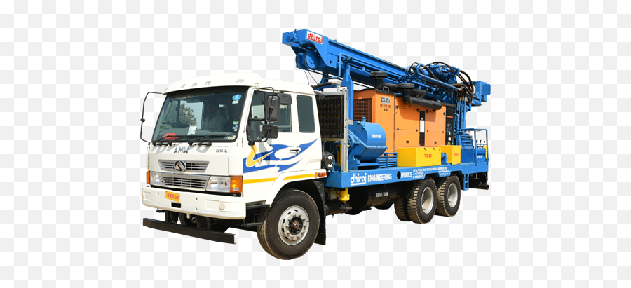 Water Well Drilling Rigs Combination Truck - Types Of Borehole Drilling Machine Png,Oil Rig Png