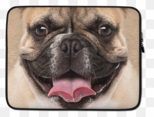 French Bulldog Laptop Sleeve - Mat Png,French Bulldog Png
