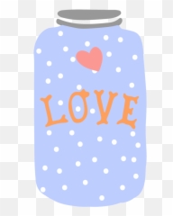 Free Love Jar Png With Transparent Background - Girly