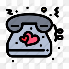 Telephone - Free valentines day icons Happy png