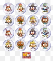 Wii - Myth Makers Orbs of Doom Character Icons The Of Characters png