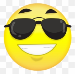 Cool Emoji Backgrounds - Android Cool Face Emoji Png,Sunglasses Emoji Transparent