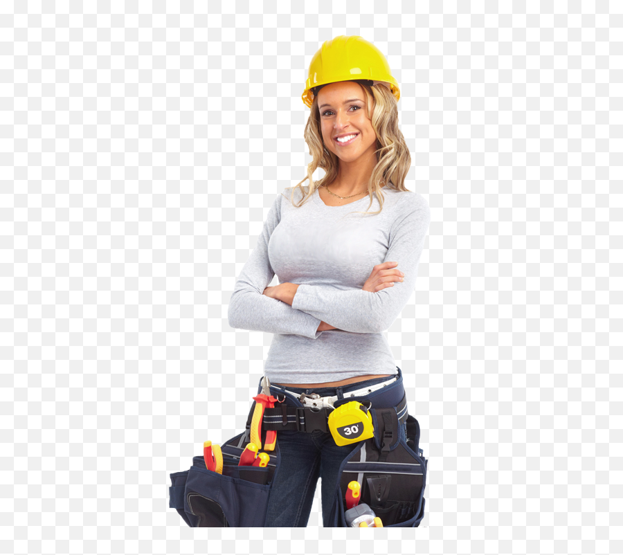 Female Construction Worker Png - Construction Worker Girl Png,Construction Worker Png