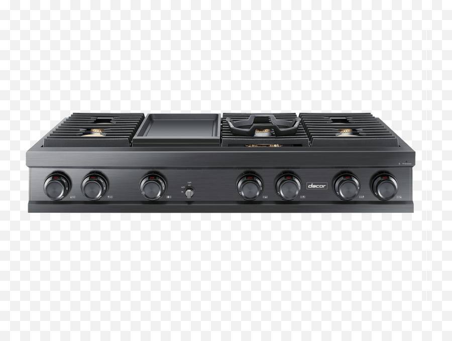 Dacor Modernist Graphite Stainless 48 - Dacor 48 Rangetop Png,Electrolux Icon Gas Range