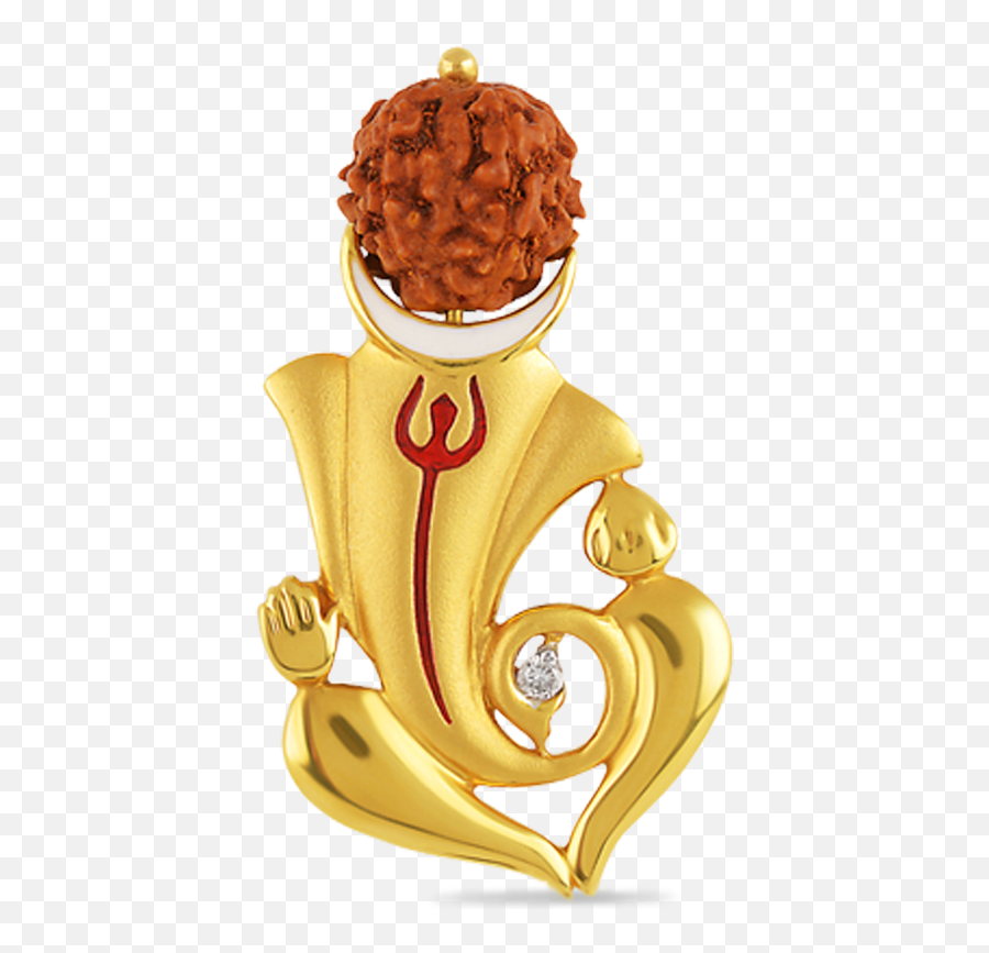 How Lord Ganesha Made His Intellectual Tour 3 Times Around - Ganesh Pendant With Rudraksh Png,Ganesh Png