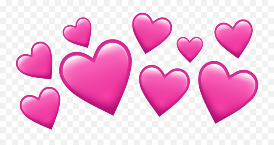 Pink Heart Emoji Png - Clip Art Library Png Heart,Hearts Emoji Png
