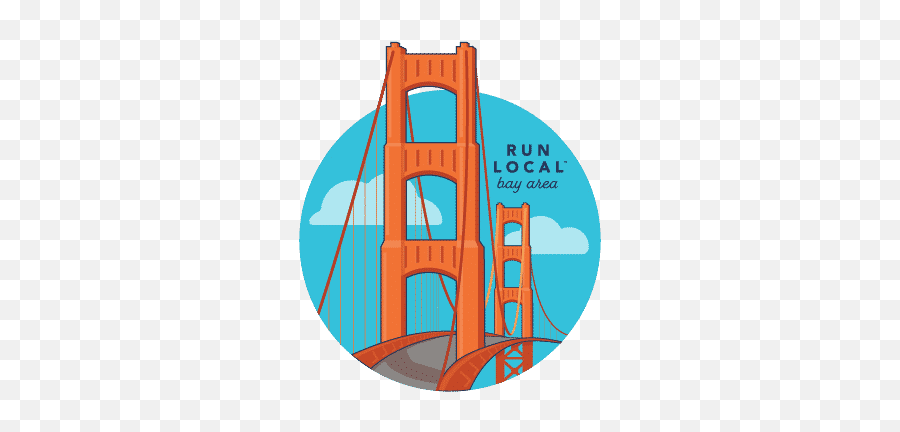 The First U0027across Bayu0027 Race - Run Local Golden Gate Bridge Png,San Francisco, Icon