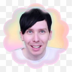 Phil Lester And Pastel Edit Image - Cartoon Full Size PNG Happy