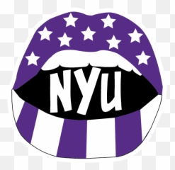 Nyu Star Mouth Sticker Lkbstickersss - Qatar Energy Efficiency Labelling Png,Nyu Icon