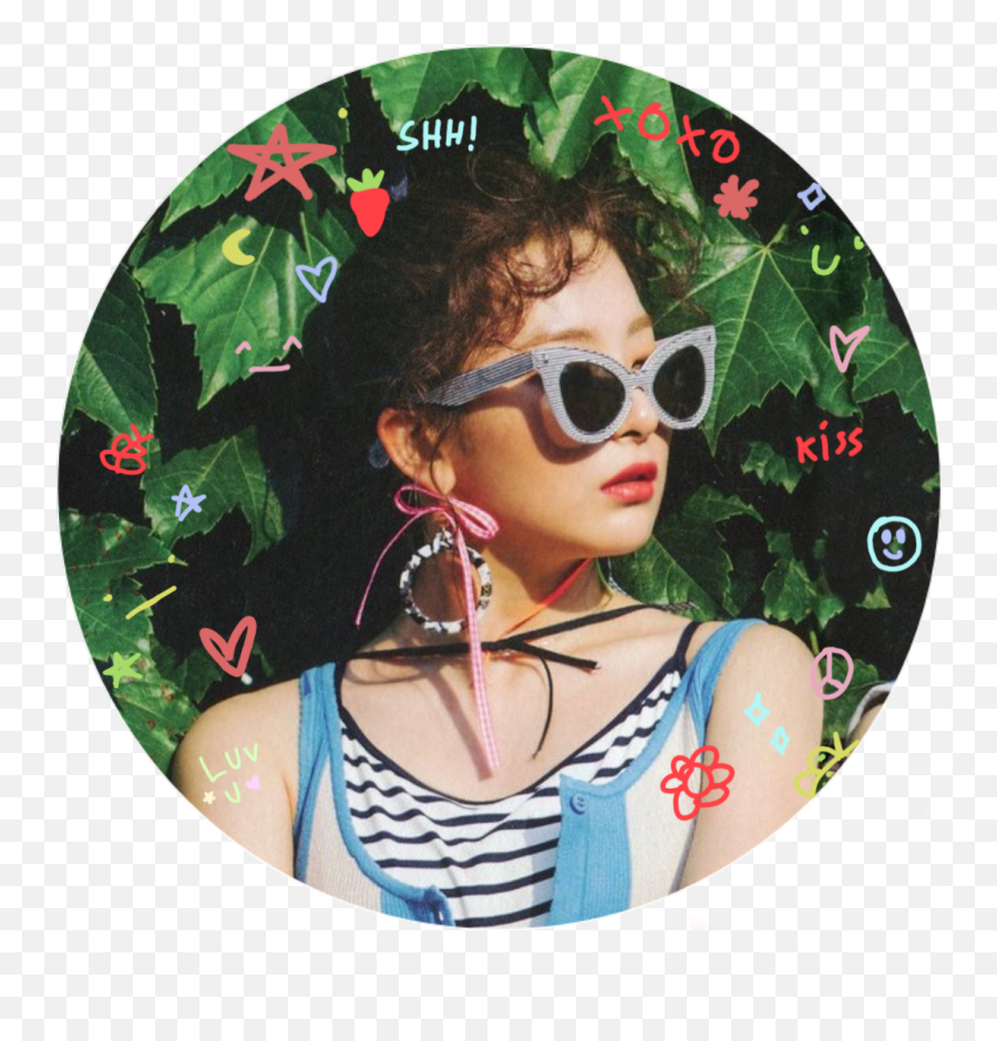 Pin By Rui - Red Velvet Red Summer Photoshoot Png,Shh Icon