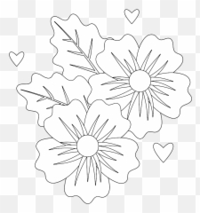 Flower Icon Coloring Page Graphic By Bumpelstudio Creative - Language png