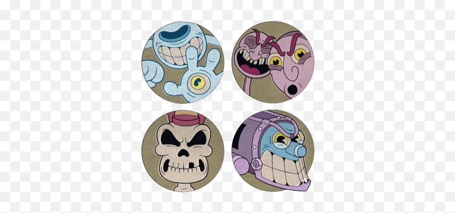 Cuphead Characters - Tv Tropes Cuphead Phantom Express T Bone Png,Cuphead Steam Icon