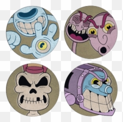 Cuphead Characters - TV Tropes Phantom Express Bone png