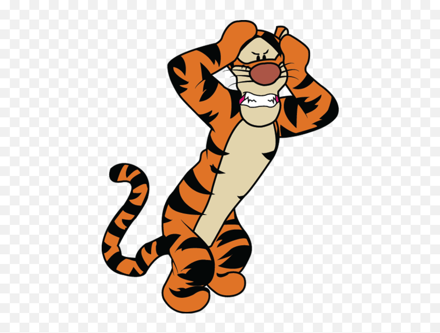 Tigger - Tiger Winnie The Pooh Mad Png,Tigger Png