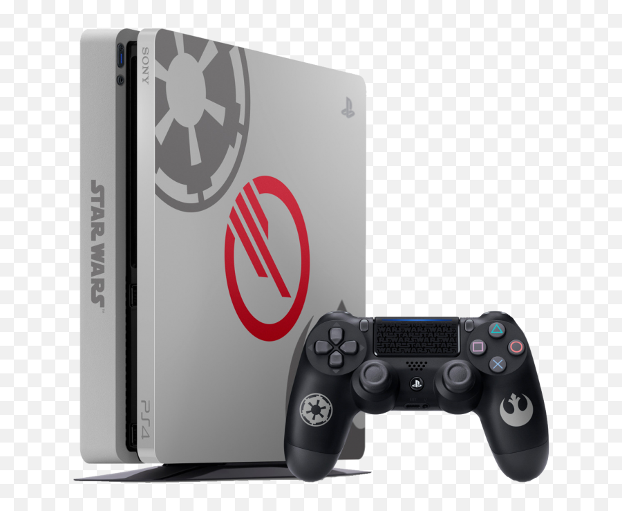 Refurbished Playstation 4 Slim Console 1tb Star Wars Grey - Playstation 4 Edition Star Wars Png,Star Wars Battlefront 2 Loading Mouse Icon Wont Go Away