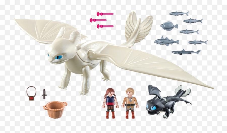 70038 Light Fury Playset - Raff And Friends Png,Toothless Icon