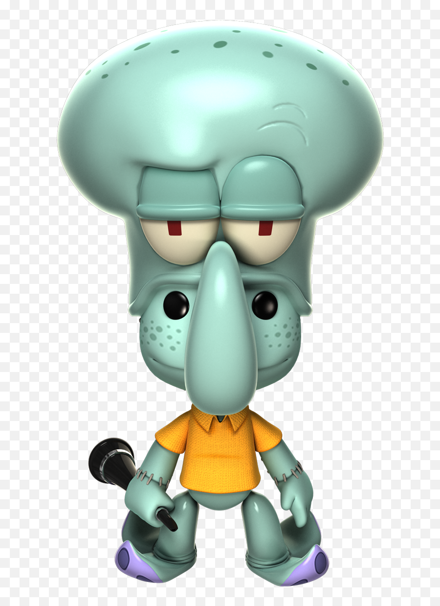 Spongebob Squarepants Premium Level Kit Littlebigplanet - Cartoon Png,Squidward Png