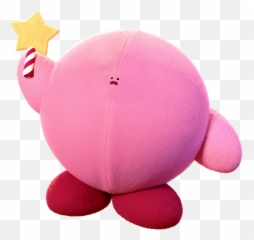 Kirby - Kirby Star Rod Plush Png,Kirby Png