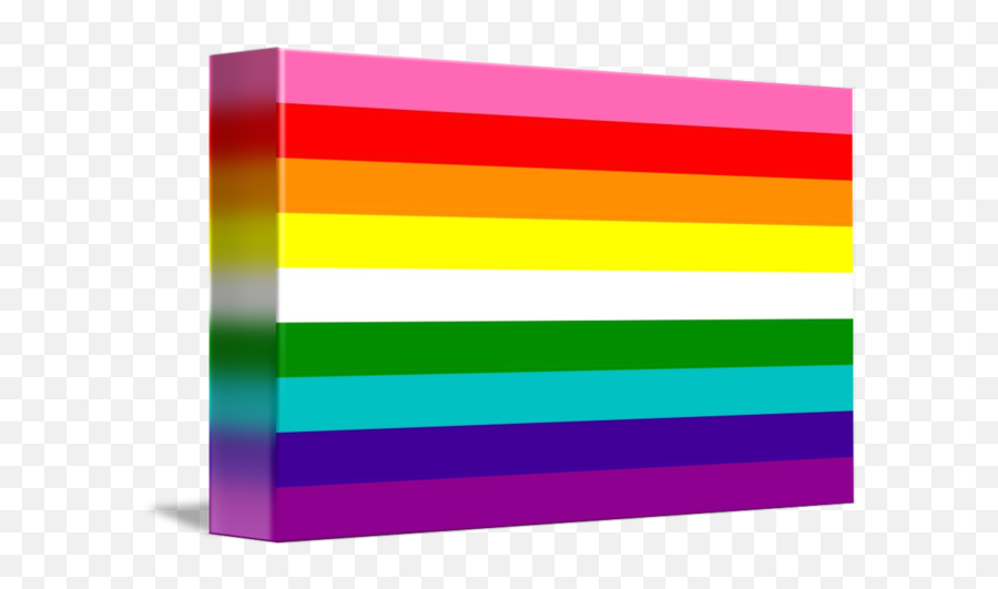 Gay Pride Flag With 9 Stripes - Nine Stripe Pride Flag Png,Gay Pride Flag Png
