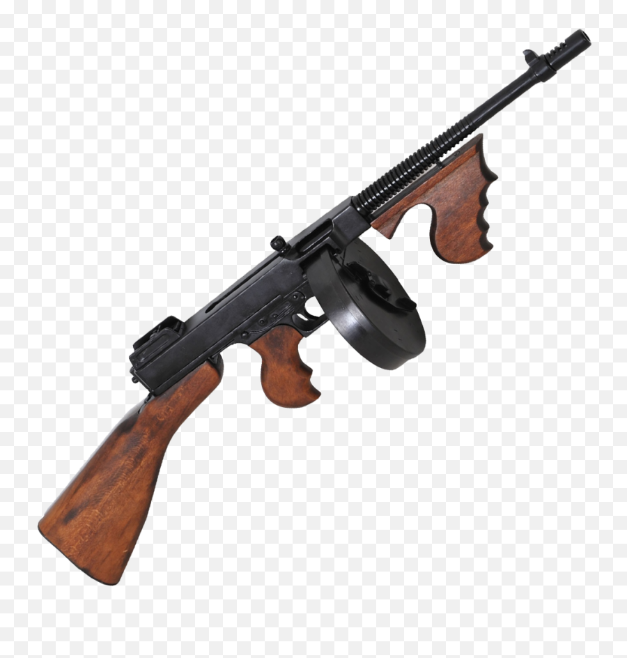 Machine Gun Png Transparent Image - Transparent Tommy Gun Png,Rifle Png