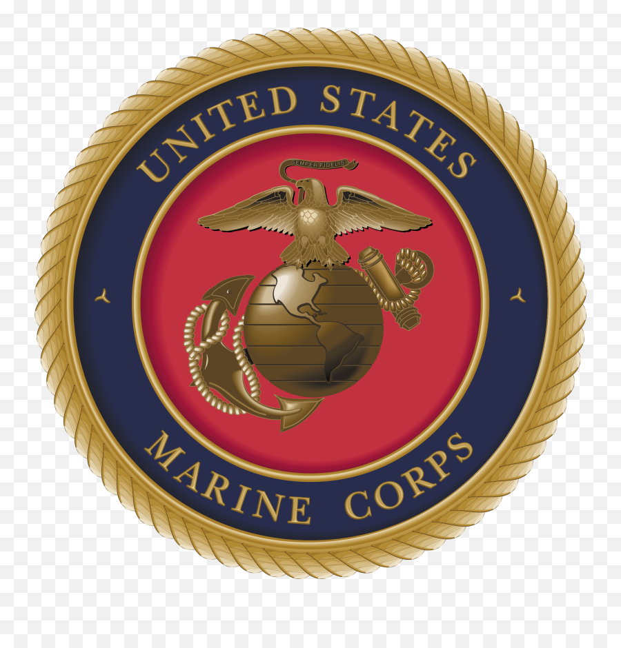 Usmc Logo Vector - Emblem Png,Marine Corps Logo Vector