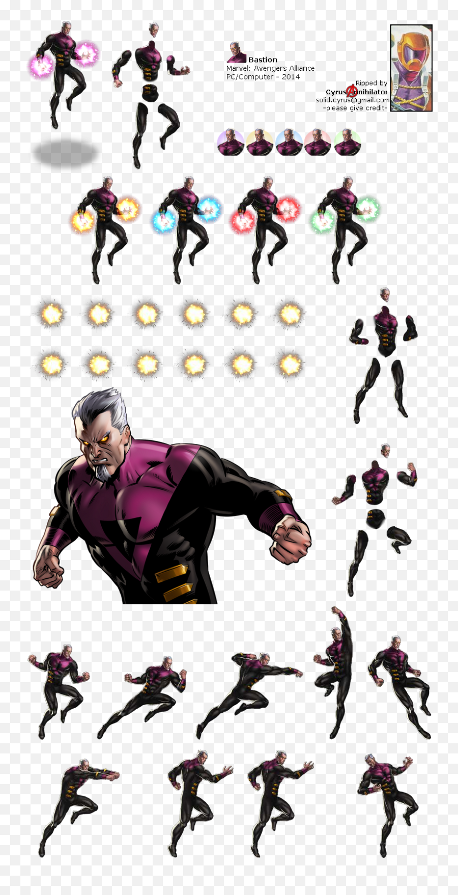 Pc Computer - Marvel Avengers Alliance Bastion The Batroc The Leaper Fan Art Png,Bastion Png