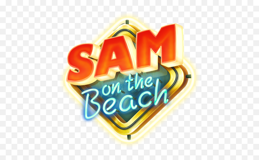 Sam - Neon Sign Png,Beach Logo