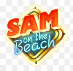 Sam - Neon Sign Png,Beach Logo