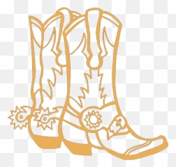 Download Boots - Cowboy Boots Drawing Easy Png,Cowboy Boots Png