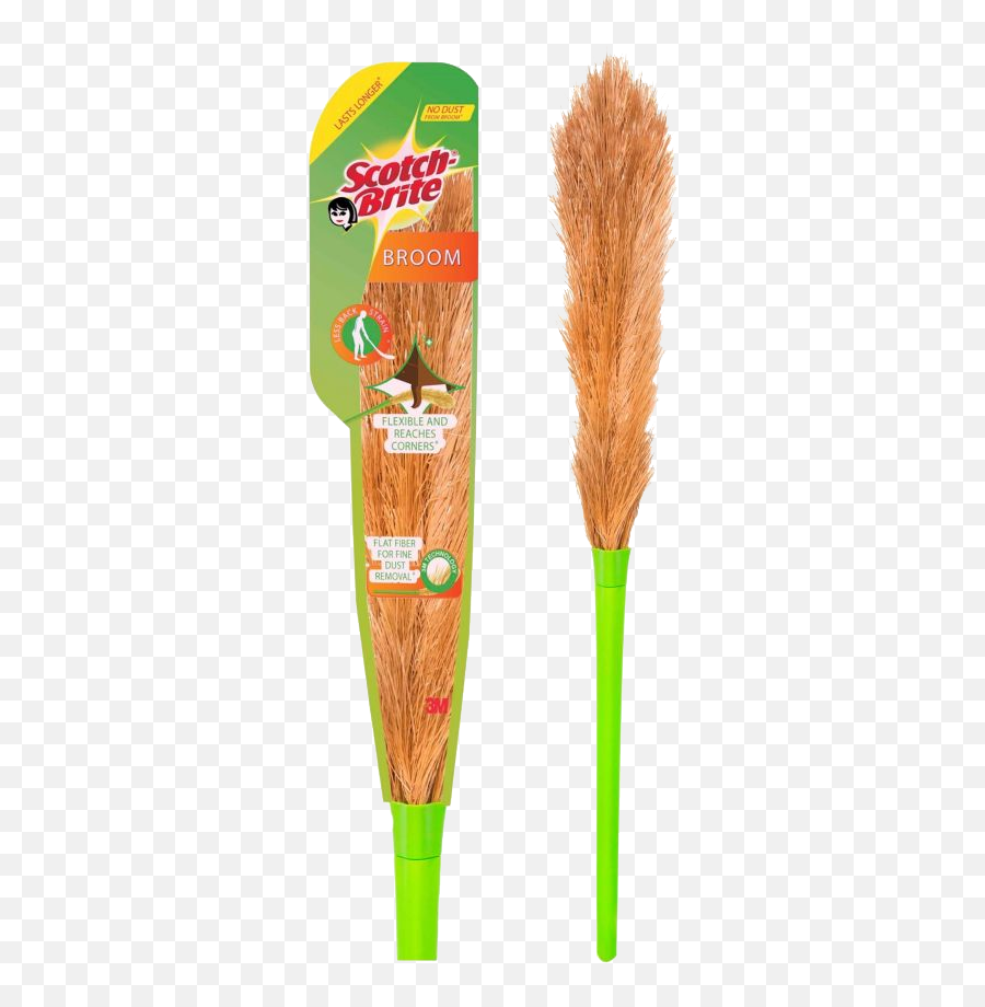 Scotch Brite Broom 1 Pc - Scotch Brite Greener Clean Png,Broom Transparent