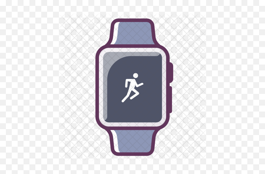 Apple Icon Of Colored Outline Style - Analog Watch Png,Iwatch Png