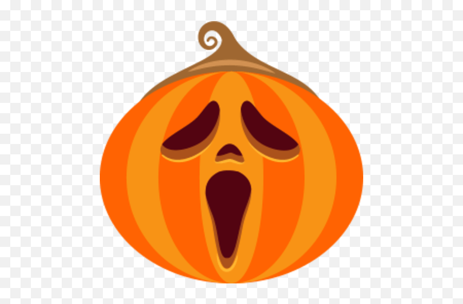 Jacko Lantern Ghostface Halloween Winter Squash Food For - Ghost Face On Pumpkin Png,Ghost Face Png