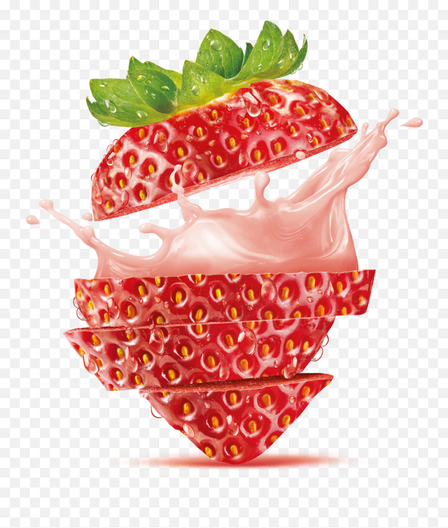 Soy Juice Mixed With Fruits Packaging - Strawberry Splash Milk Png,Juice Splash Png