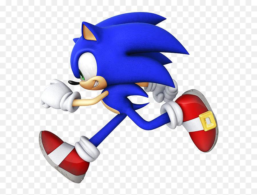 Sonic Run Png 5 Image - Sonic The Hedgehog Running Png,Sonic Running Png