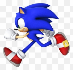 Sonic Run Png 5 Image - Sonic The Hedgehog Running Png,Sonic Running Png