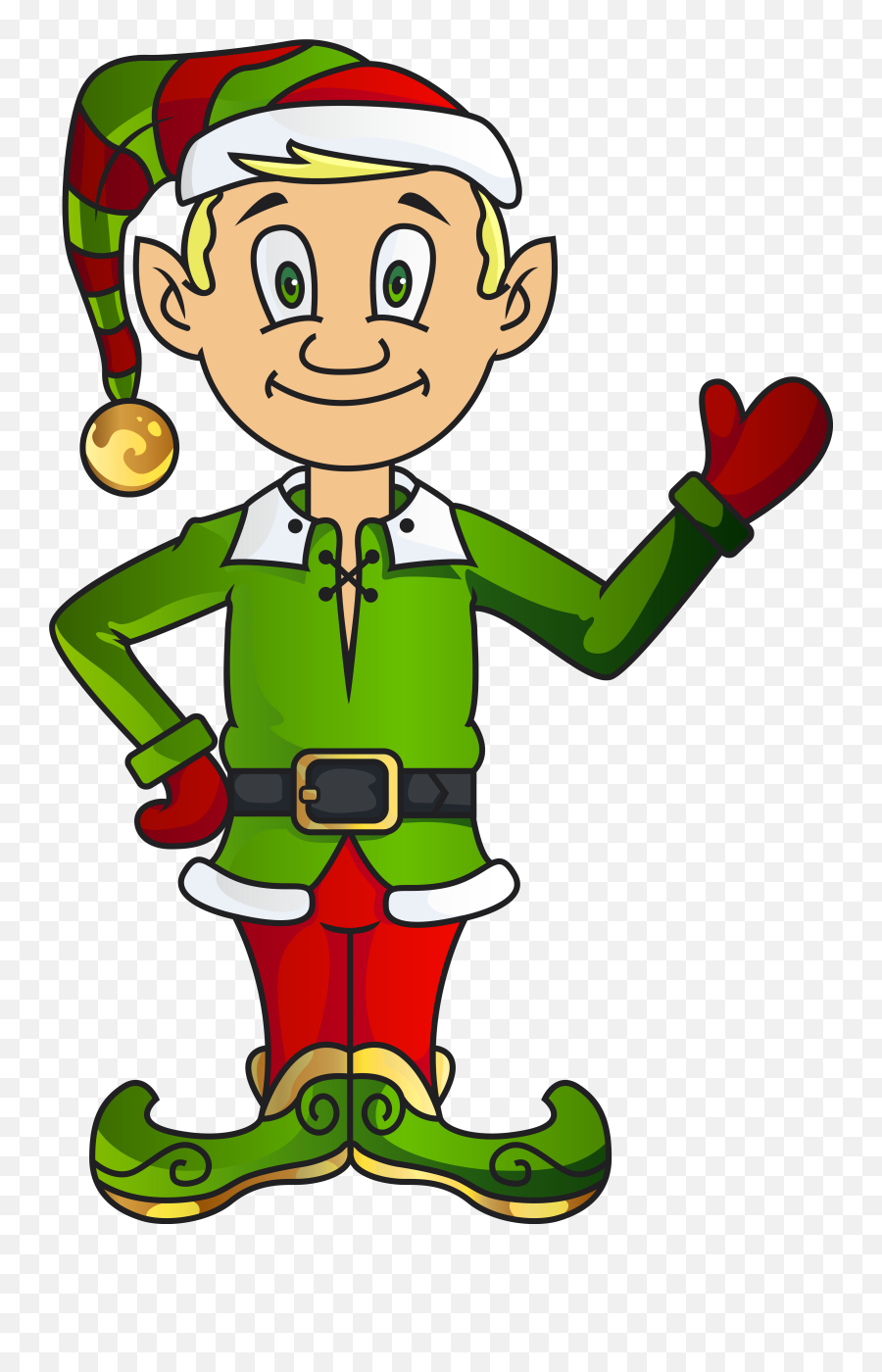 Elf Male Transparent Png Clipart Free - Christmas Elf Transparent Background,Elf Transparent