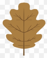 Brown Autumn Oak Leaf - Transparent Png U0026 Svg Vector File Illustration,Falling Leaves Transparent Background