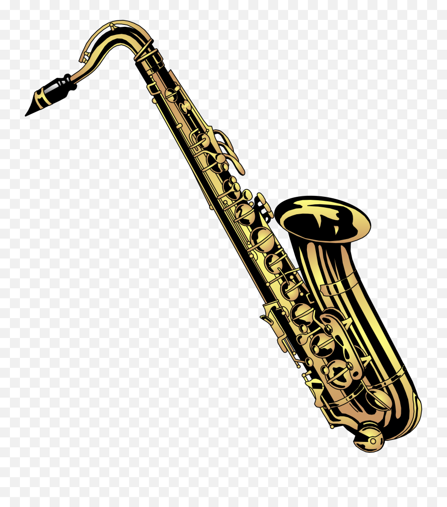 Clipart - Saxophone Clipart Png,Saxophone Transparent