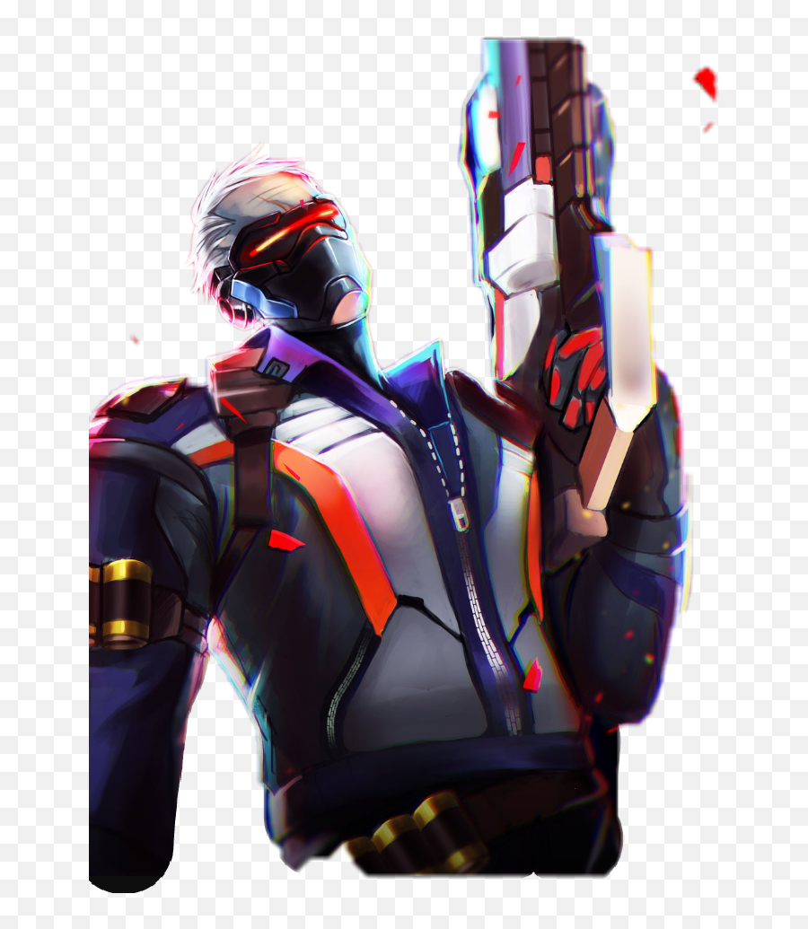 Download Report Abuse - Soldier 76 Fan Art Png Image With No Overwatch Soldier 76 Png,Soldier 76 Png