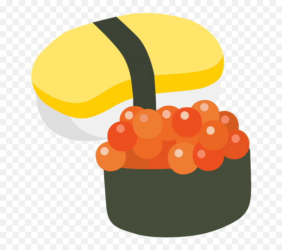 Sushi Emoji Clipart Free Download Transparent Png Creazilla - Emoji Sushi Png,Sushi Clipart Png