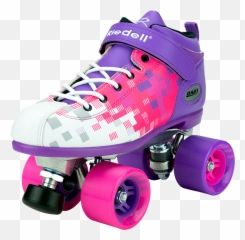Dart Pixel Rink U0026 Speed Roller Skates Riedell - Riedell Dart Pixel Roller Skate Set Png,Roller Skates Png
